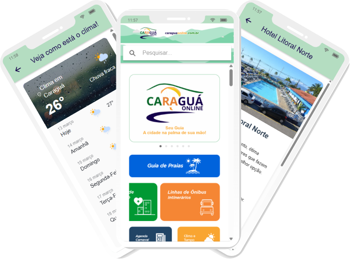 Caraguá OnLine WebApp